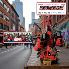 Deadpool Double Barrel Bust | Marvel | Best 3D Printing Model Files