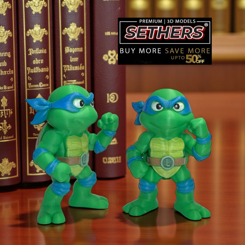 Leonardo | TMNT Teenage Mutant Ninja Turtles | 3D Printing Models