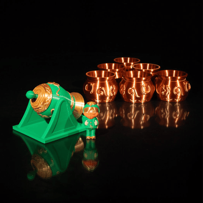 Leprechaun Beer Pong Game | 3D Printer Model Files