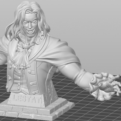 Lestat Bust | Vampire Chronicles Anne Rice | 3D Printer Model Files