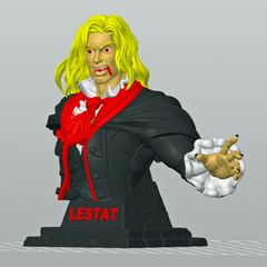 Lestat Bust | Vampire Chronicles Anne Rice | 3D Printer Model Files