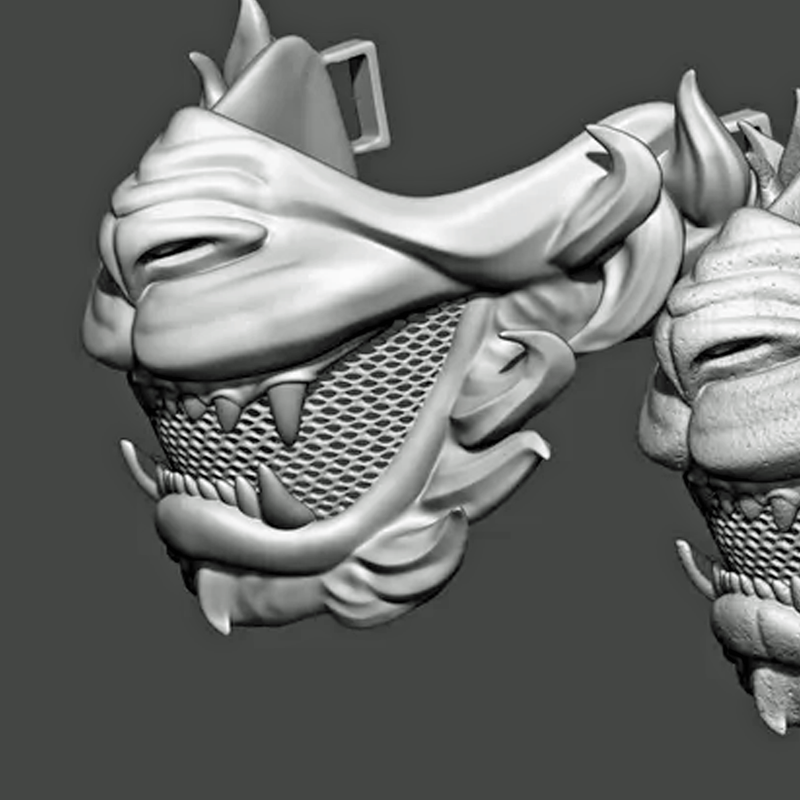 Lion Mask | 3D Printer Model Files