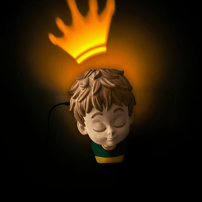 Little Prince Wall Night Light | 3D Printer Model Files