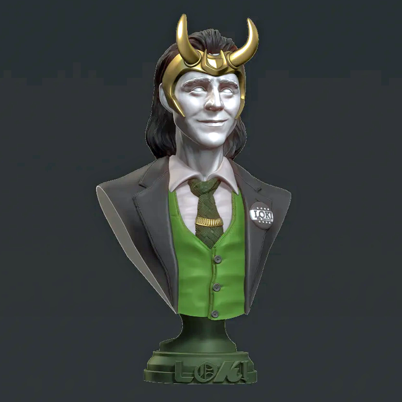 Loki Bust | 3D Printer Model Files