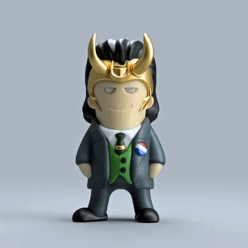 Loki Mini Figure | 3D Printer Model Files