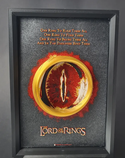 Lord of the Rings with Frame | HueForge 3D Filament Painting Model File
