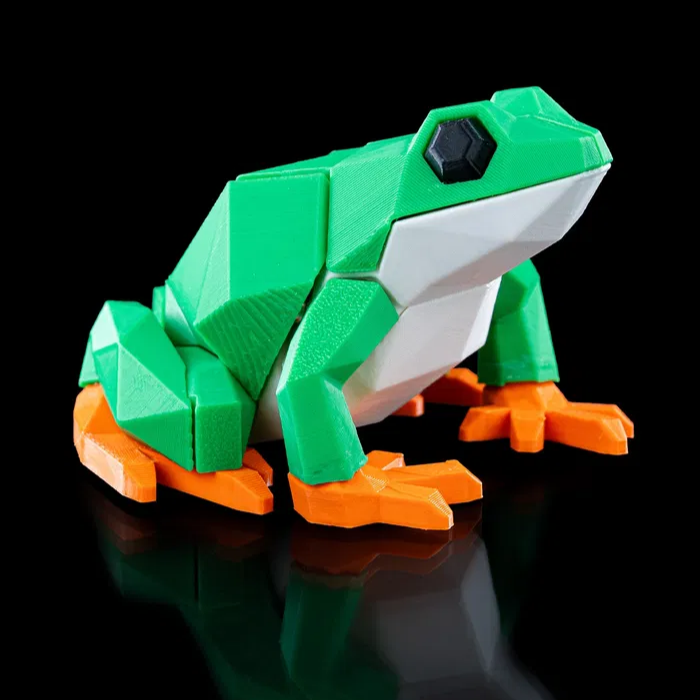 Low Poly Frog | 3D Printer Model Files