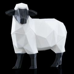 Low Poly Sheep | 3D Printer Model Files