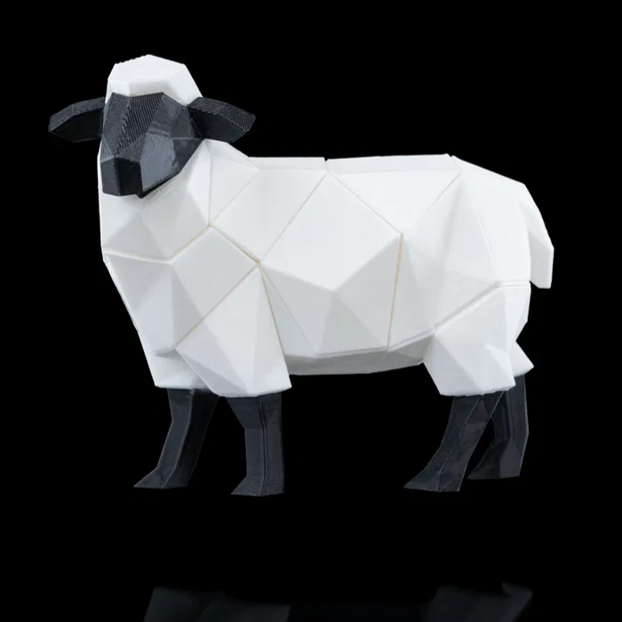 Low Poly Sheep | 3D Printer Model Files