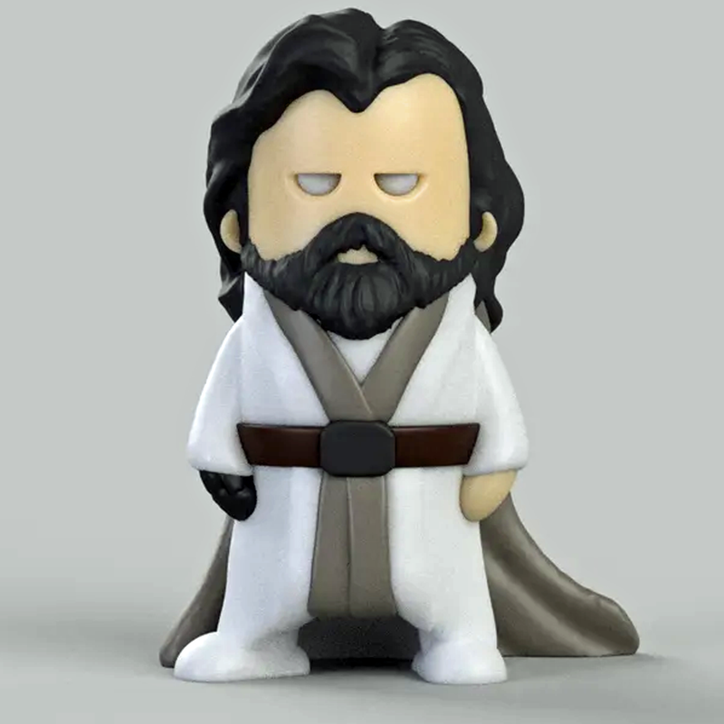 Luke Skywalker Mini Figure Star Wars | 3D Printer Model Files