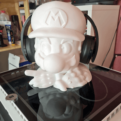 Mario Headphone Stand | 3D Printer Model Files