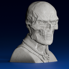 Marvel Red Skull Bust Statue | 3D Printer Model Files