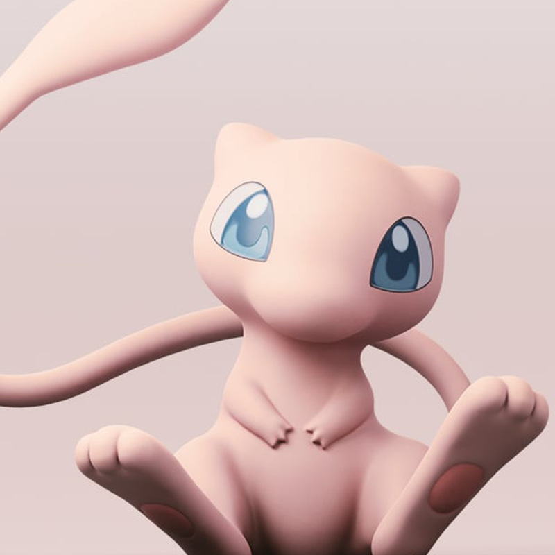 Mew Pokemon Figure | 3D Printer Model Files