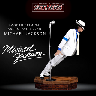 Michael Jackson | Anti-Gravity Lean | 3D Printer Model Files