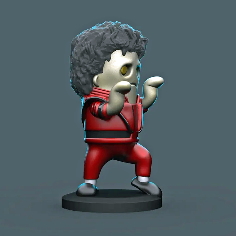 Michael Jackson Thriller Mini Figure | 3D Printer Model Files