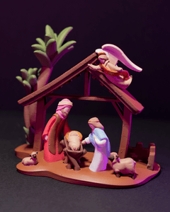 Minimalist Nativity Set | 3D Printer Model Files