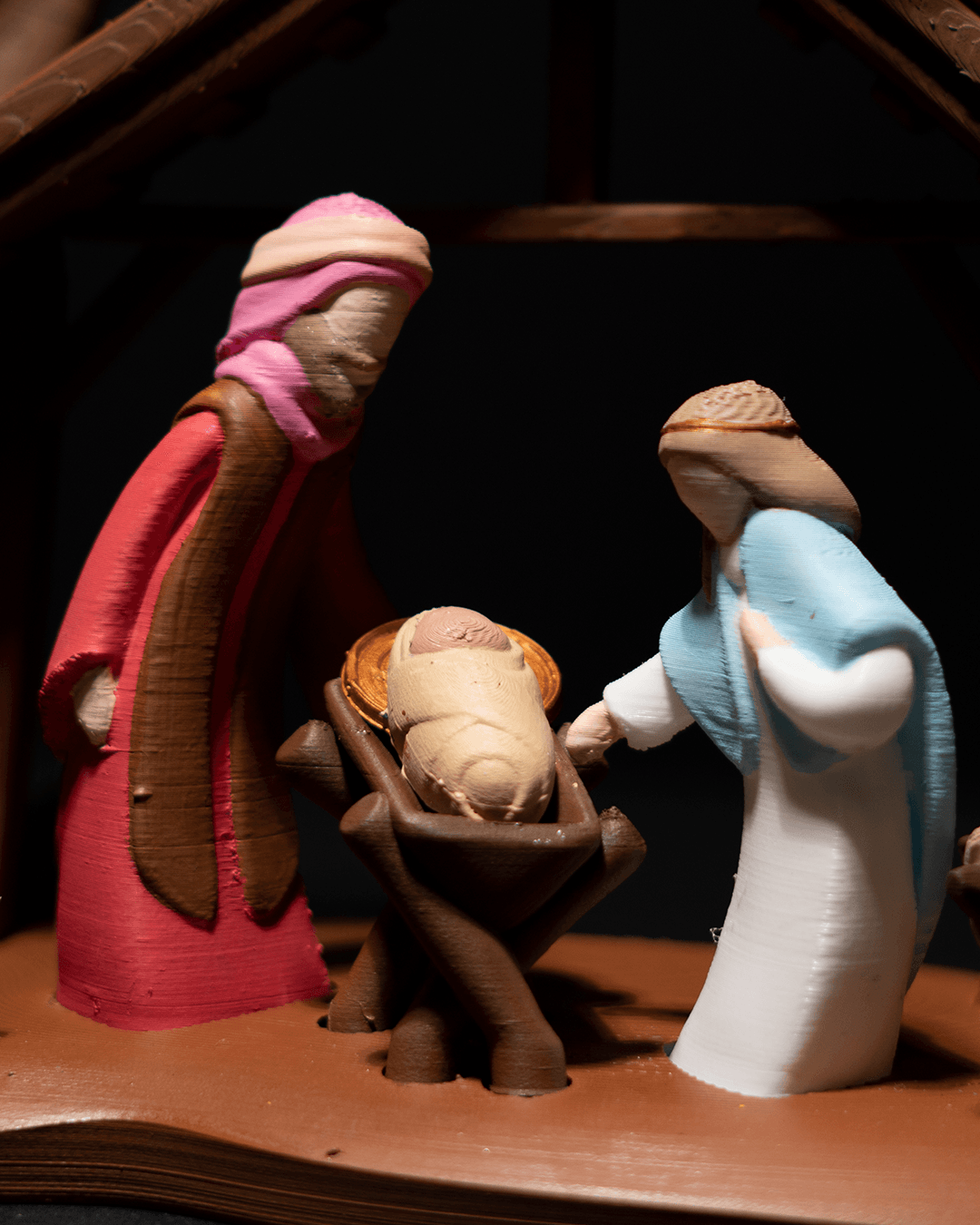 Nativity Modelbase Minimalist Nativity Set | 3D Printer Model Files