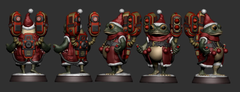 Missile Toad Christmas Frog  | 3D Printer Model Files