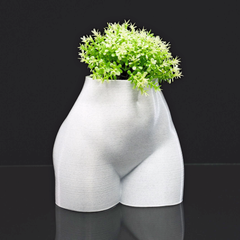 Modern Female Body Vase Planter | 3D Printer Model Files