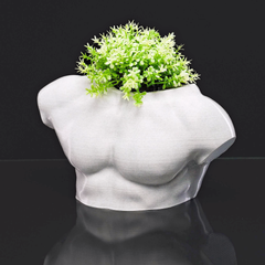 Modern Male Body Vase Planter | 3D Printer Model Files