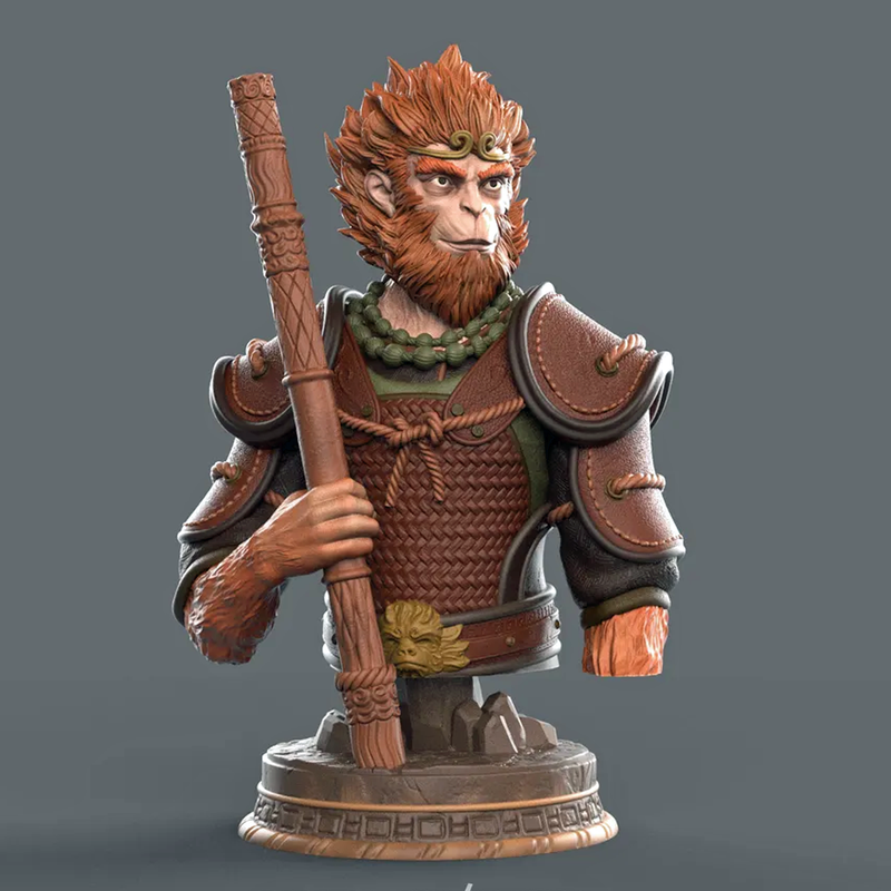 Monkey King Bust Planet of the Apes | 3D Printer Model Files