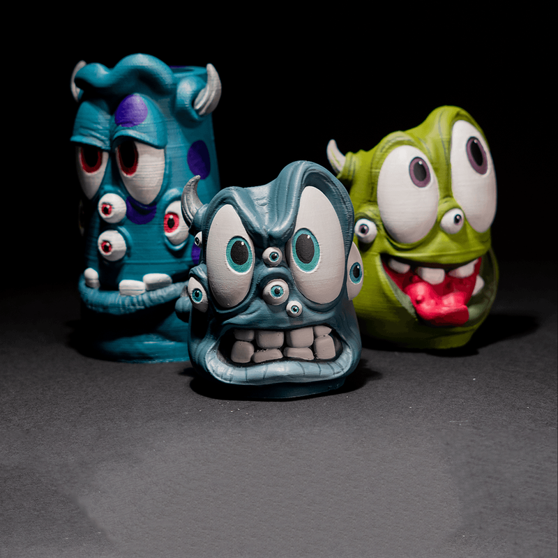 Monster Planters | 3D Printer Model Files