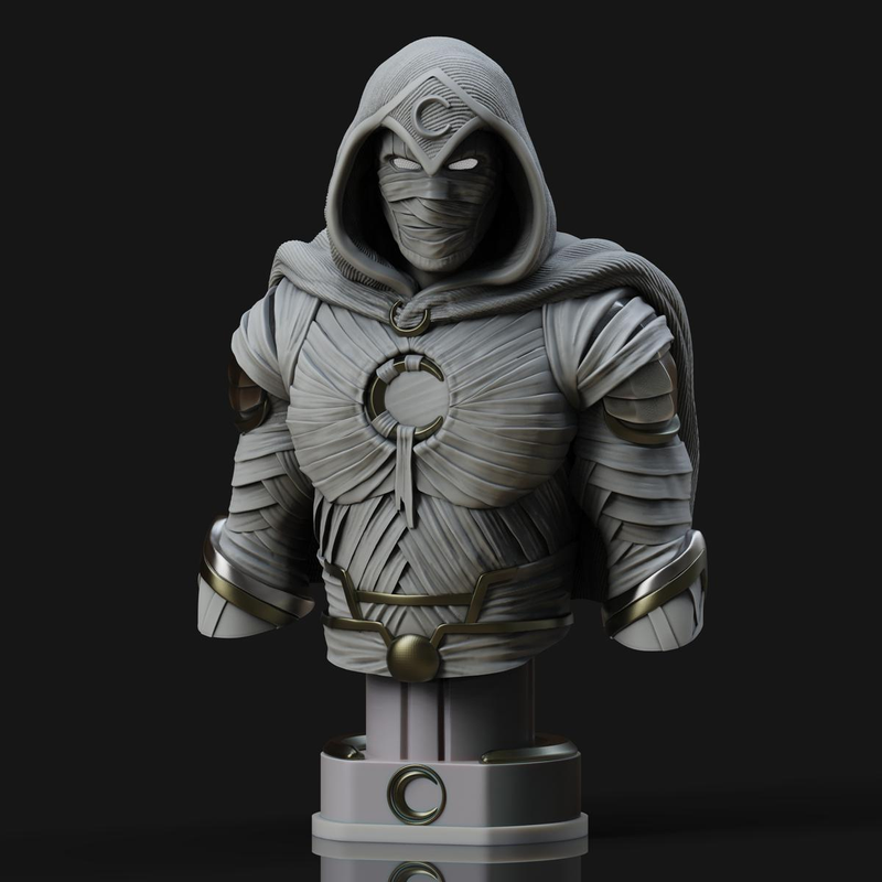 Moon Knight Figure | 3D Printer Model Files