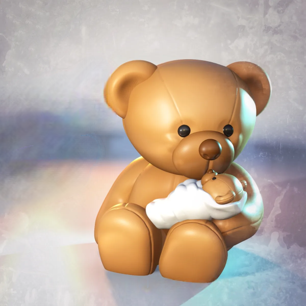 Mother Teddy Bear | 3D Printer Model Files