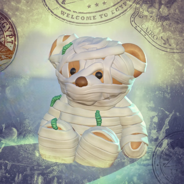 Mummy Teddy Bear | 3D Printer Model Files