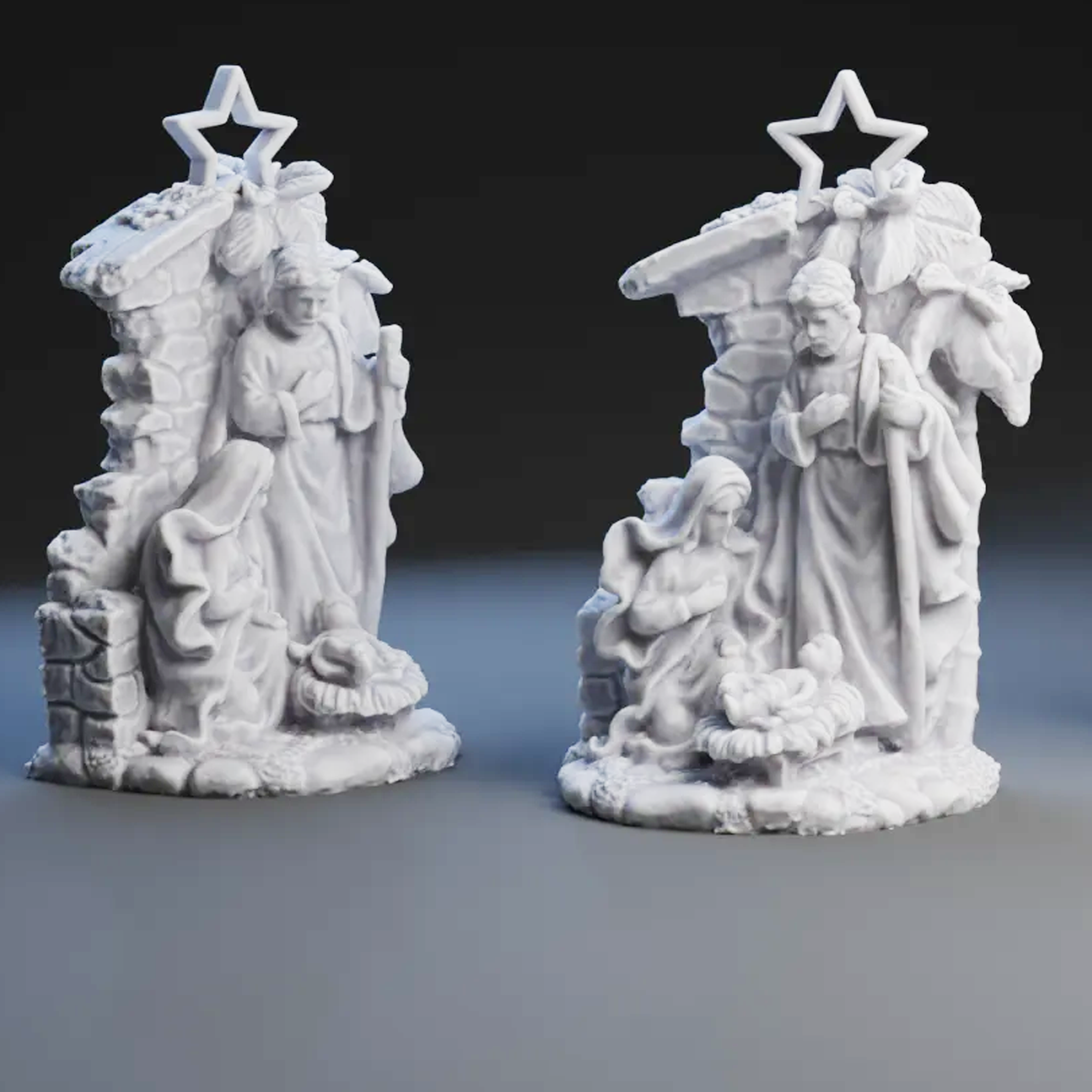 Nativity Modelbase Nativity Christmas Statue | 3D Printer Model Files