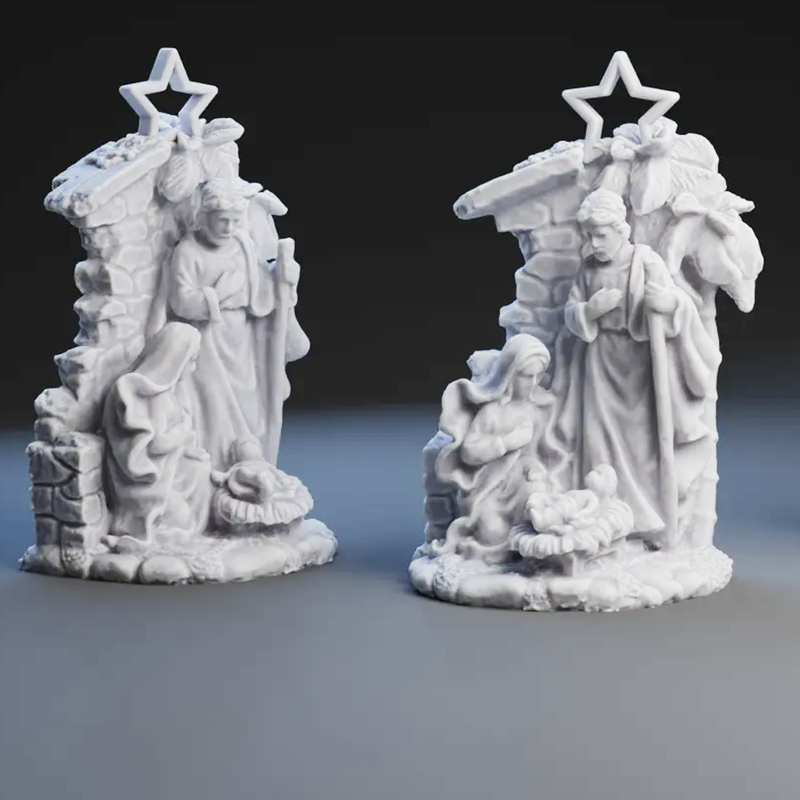 Nativity Christmas Statue | 3D Printer Model Files