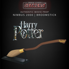 Nimbus 2000 Broomstick | Harry Potter Prop | 3D Printer Model Files