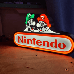 Nintendo Super Mario Luigi Lamp | 3D Printer Model Files