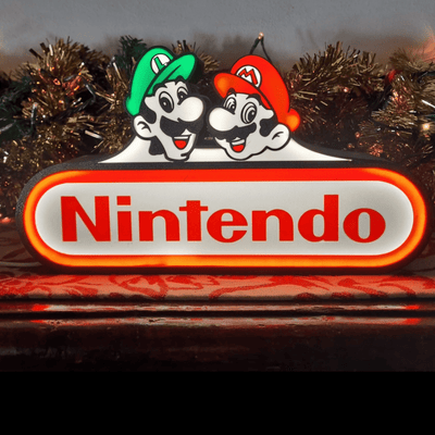 Nintendo Super Mario Luigi Lamp | 3D Printer Model Files