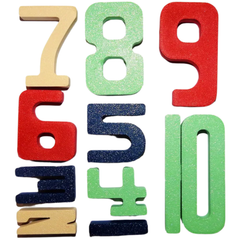 Numbers Same hight, same value! | 3D Printer Model Files