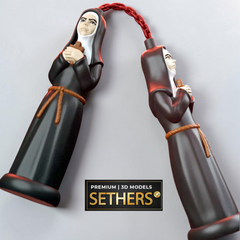 Nun Chucks | Cos Play | 3D Printer Model Files
