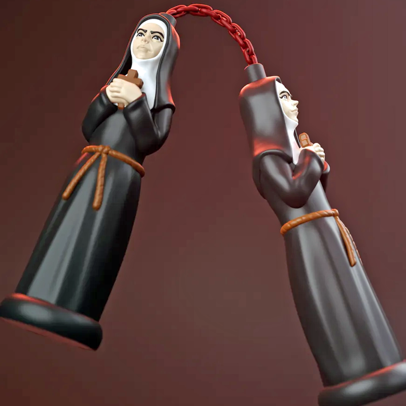 Nun Chucks Figure | 3D Printer Model Files