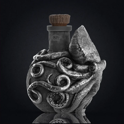 Octopus Bottle | 3D Printer Model Files
