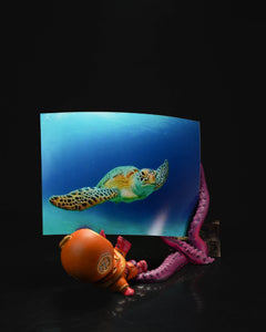 Octopus Diver Photo Frame | 3D Printer Model Files