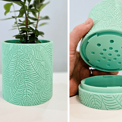 Palm Planter Hidden Self Watering | 3D Printer Model Files