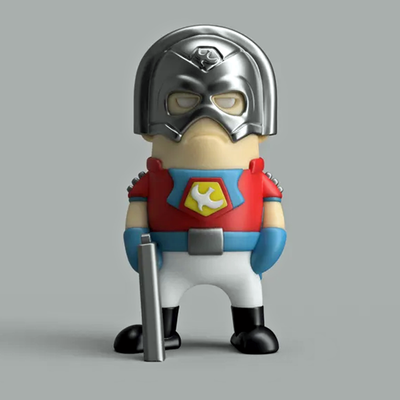 Peacemaker Mini Figure | 3D Printer Model Files