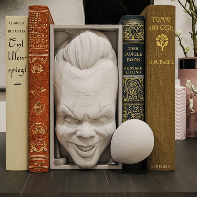 Pennywise It Stephen King Book Nook | 3D Printer Model Files