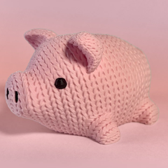 Pig | Knitted Crochet | 3D Printer Model Files