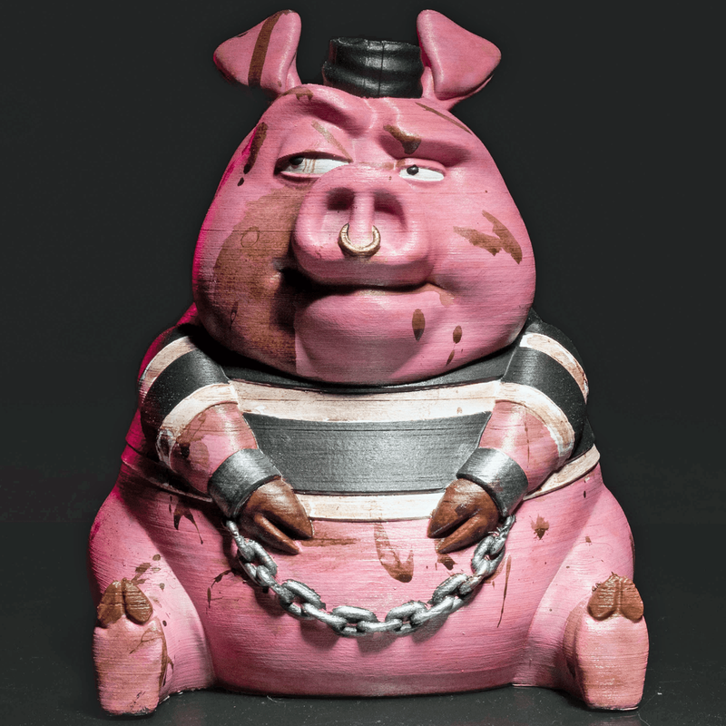 Piggy Bank - Prisoner | 3D Printer Model Files