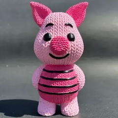 Piglet from Winnie the Pooh | Crochet Knitted | 3D Printer Model Files