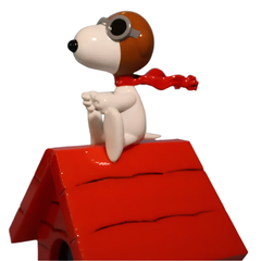 Pilot Snoopy Red Baron | Peanuts | 3D Printer Model Files