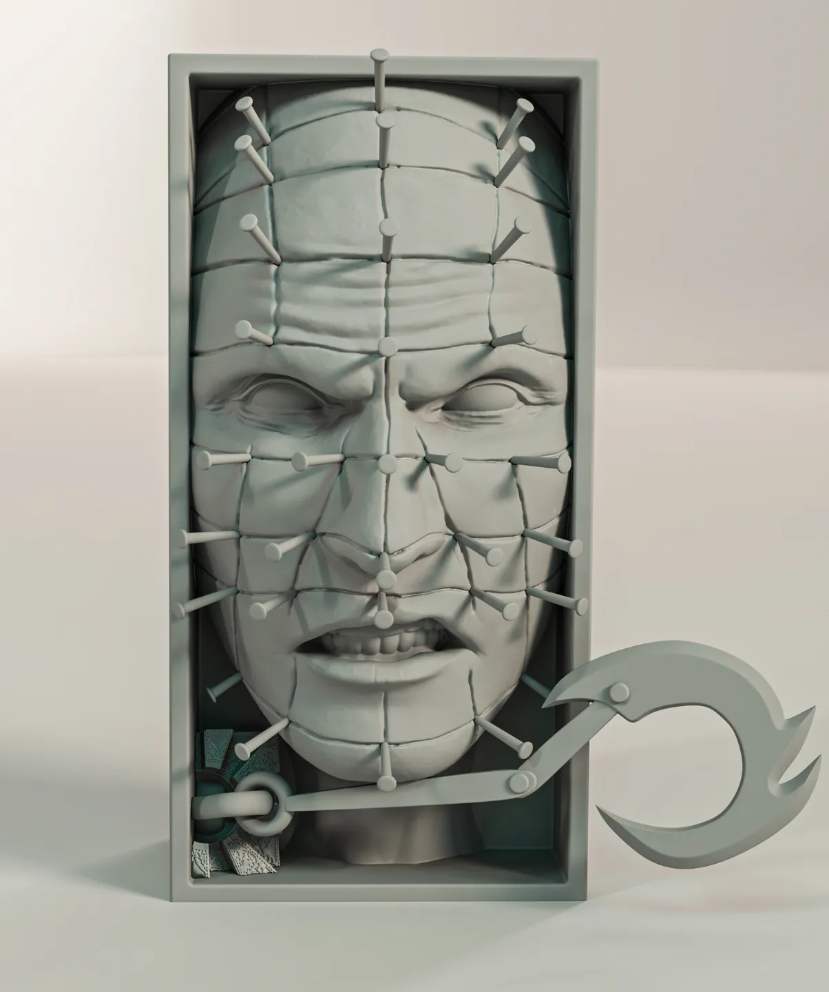 Pinhead Book Nook | 3D Printer Model Files
