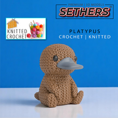 Platypus | Crochet Knitted | 3D Printer Model Files
