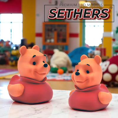 Pooh Rubber Duck | Winnie the Pooh and Friends | 3D Printer Models