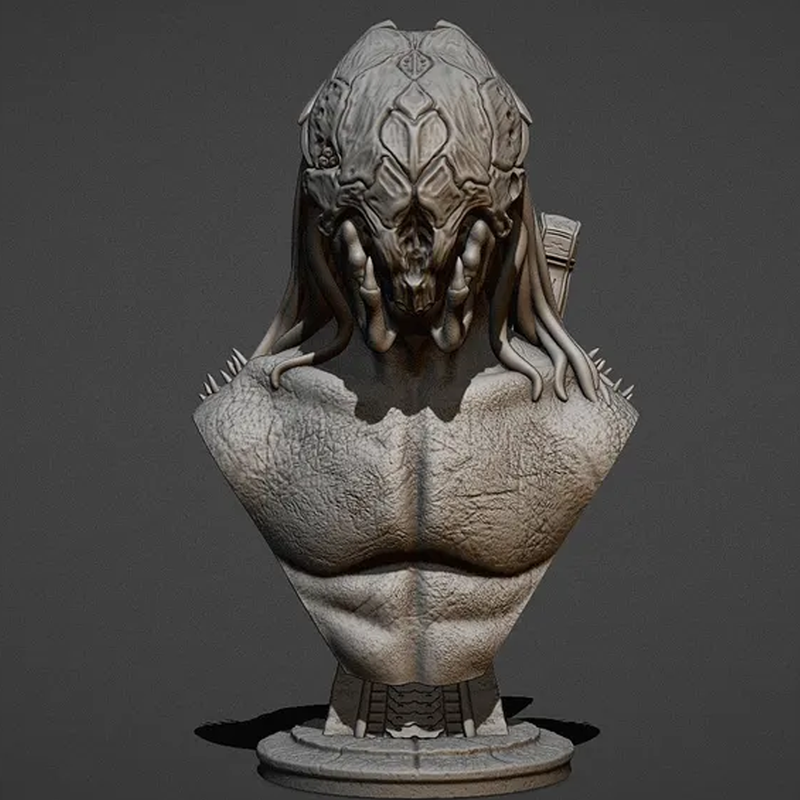 Predator Bust | 3D Printer Model Files